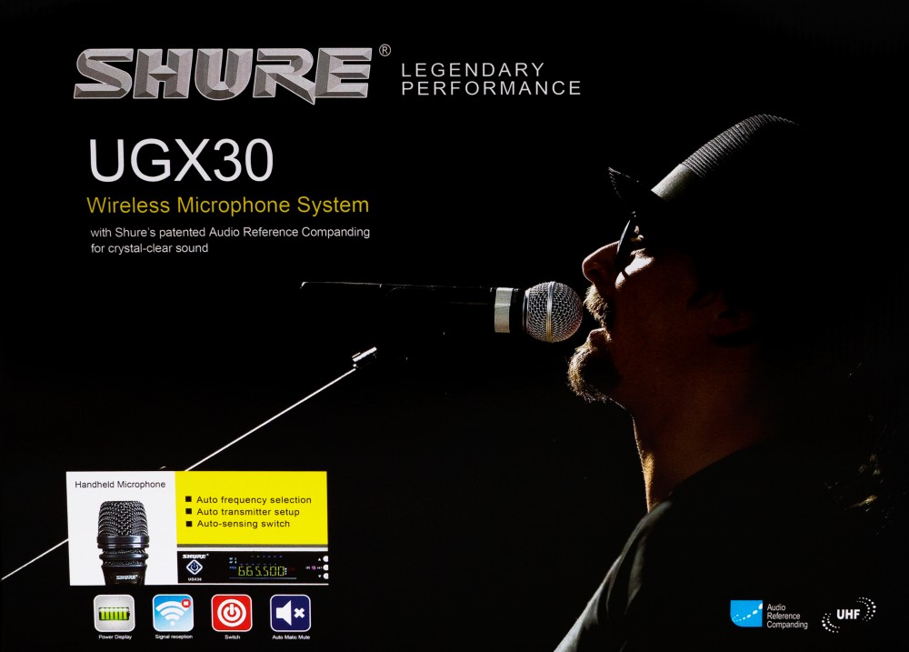 Micro Karaoke Shure UGX30