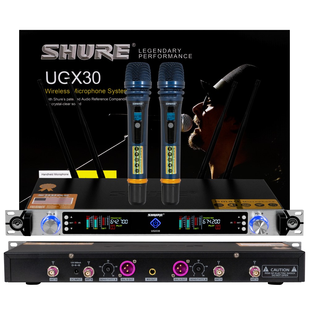 Micro Karaoke Shure UGX30