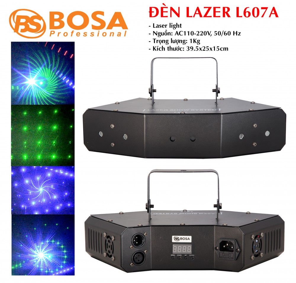 Đèn 6 mắt Laser Bosa L607A