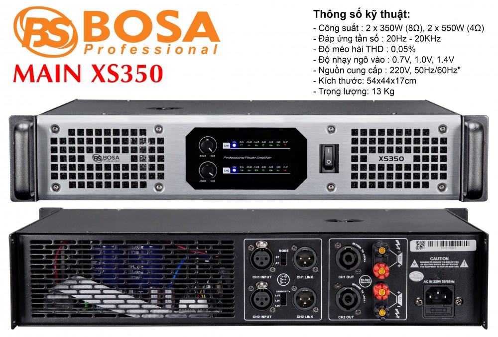 Main Bosa XS3500