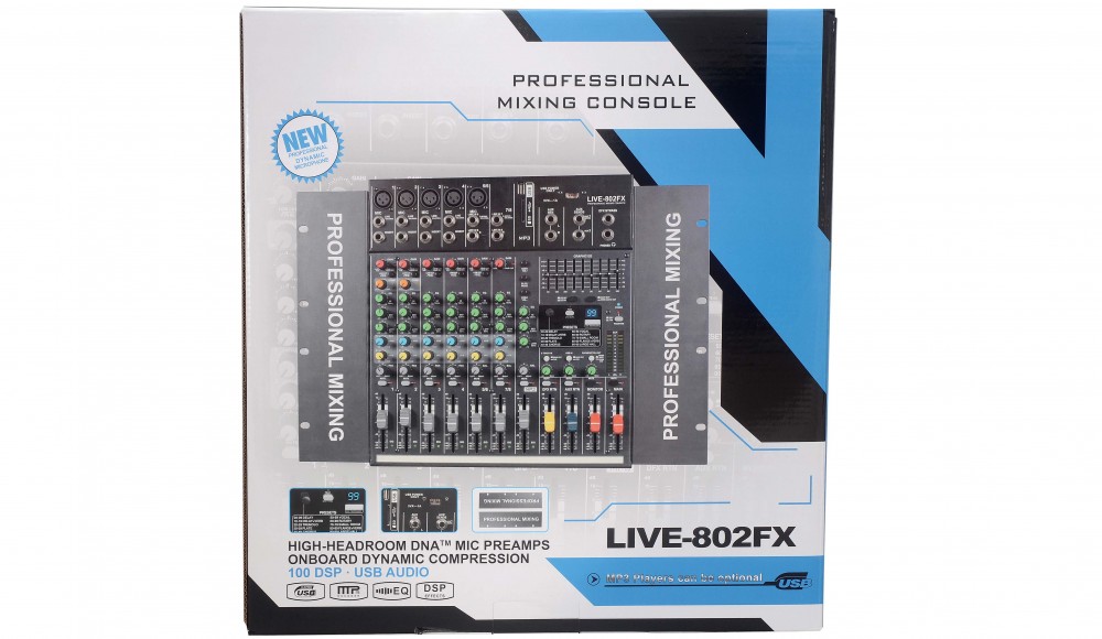 Mixer BoSa LIVE-802FX