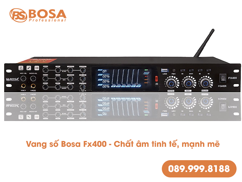 Mixer Vang cơ Bosa FX400
