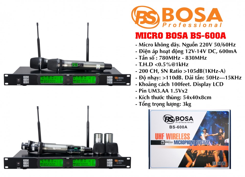 Micro Bosa BS-600A