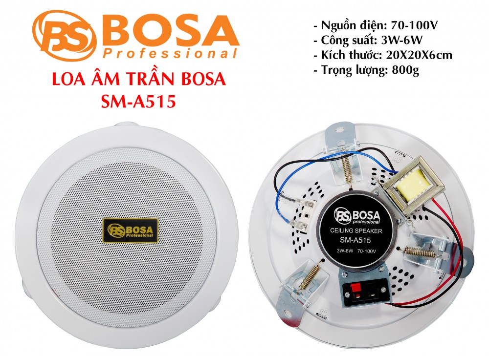 Loa Hội Nghị Âm Trần Bosa SM-A515