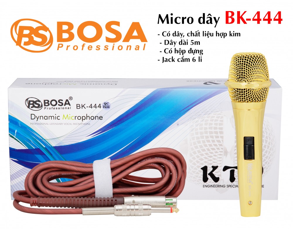 Micro Có dây Bosa BK-444